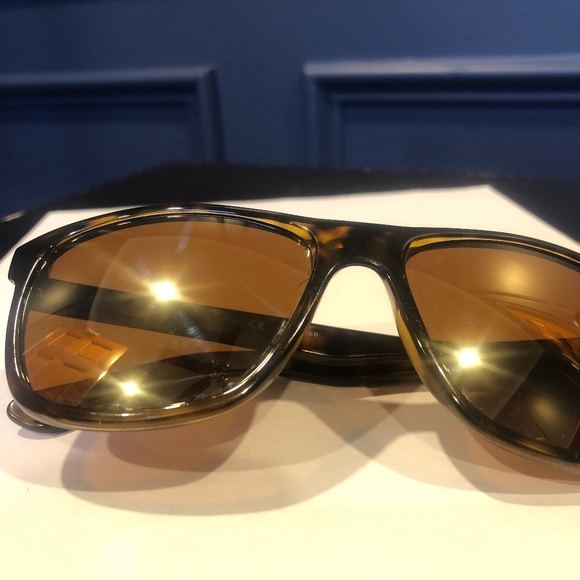 Ray-Ban RB4181 710/83 3P Sunglasses Tortoise Shell POLARIZED 57-16-145 Italy